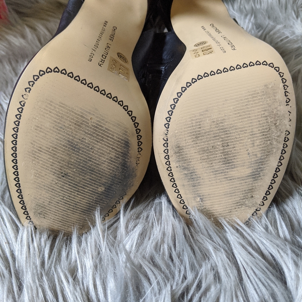 Stiletto Peep Toe Bootie Jinxy Chinese Laundry - Picture 8 of 8